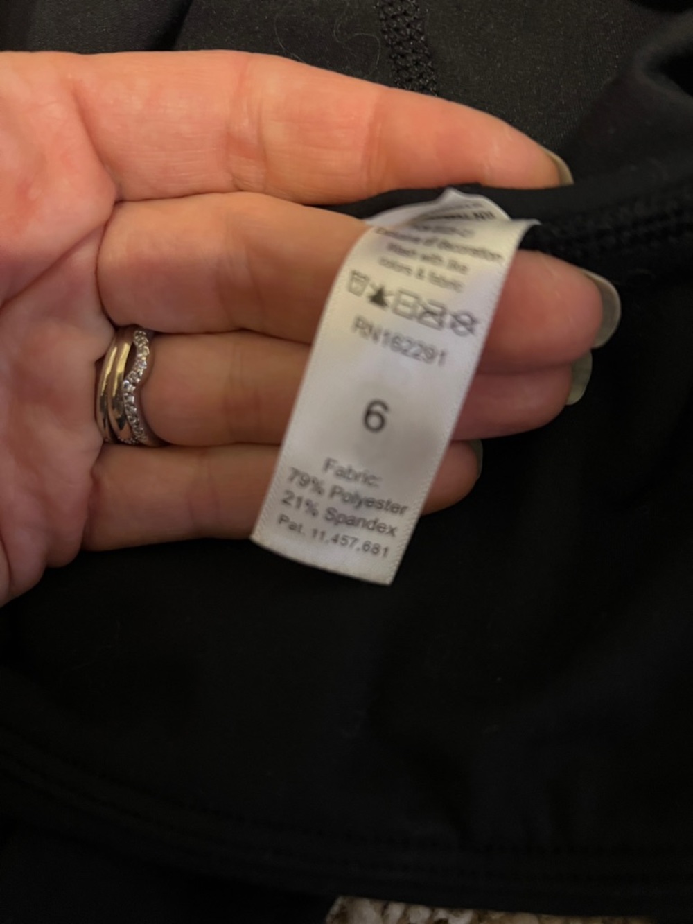 High-Waist Black Ruched Leggings - Picture 9 of 16